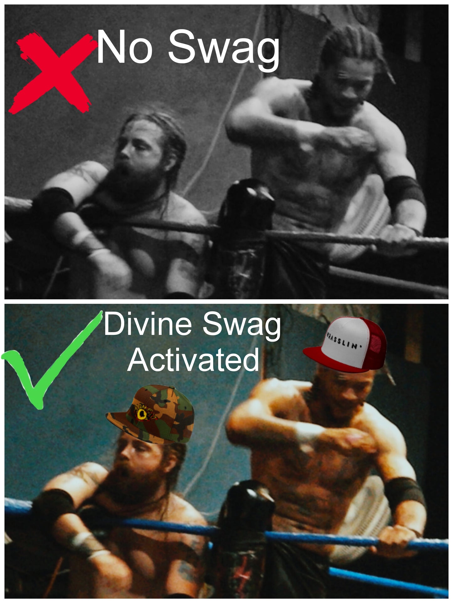"SDR Delux" Wrasslin' Trucker Cap